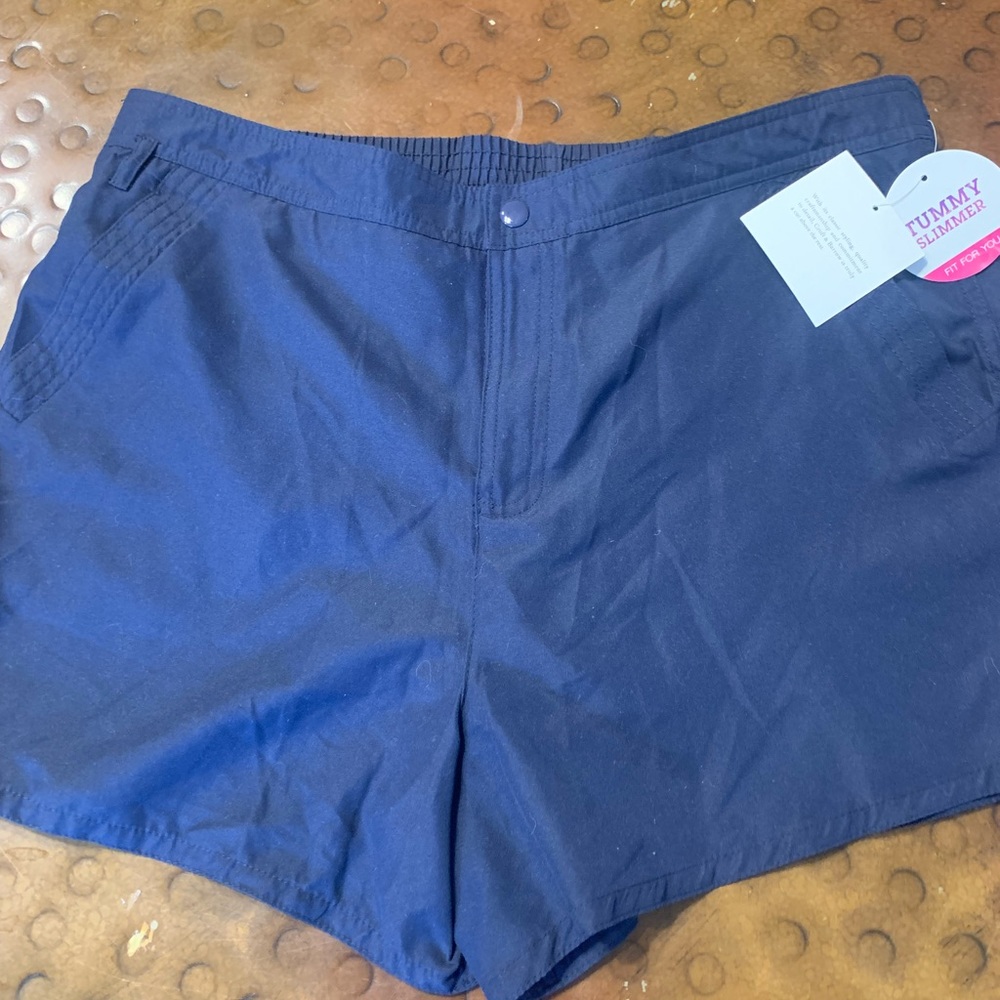 Women's Croft & Barrow swim shorts Size 14 Tummy Slimmer Swimwear